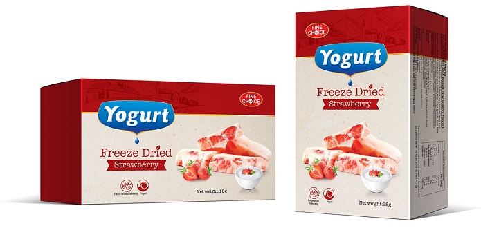 Freeze Dried Yugurt Strawberry